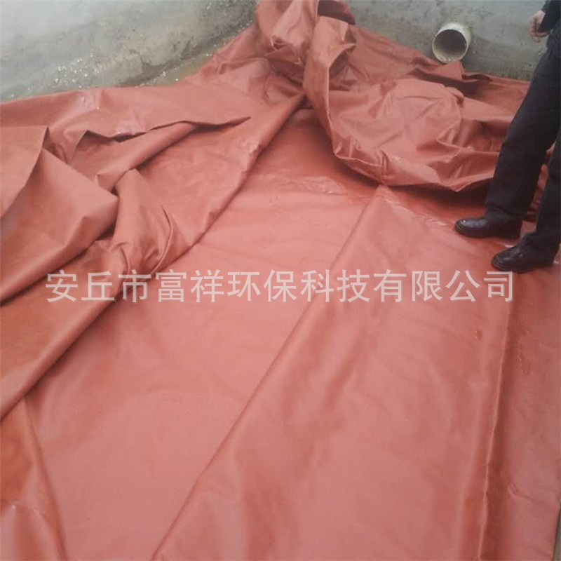 定 做软体沼气池 养猪场加厚红泥软体沼气池新型沼气池沼气袋设备