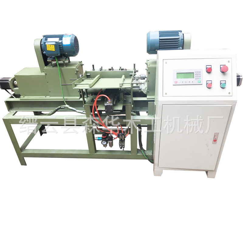 厂家批发 数控木工双头打孔机 打眼机 木柄木棒自动打孔机