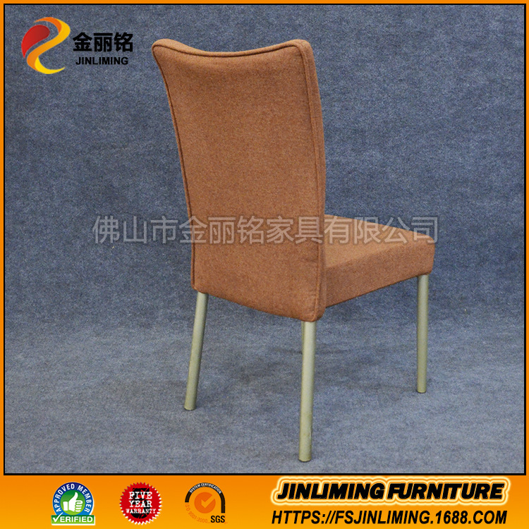 Fábrica al por mayor imitación silla de madera restaurante occidental imitación de madera silla trasera de alta gama restaurante hotel restaurante compartimiento suave bolsa silla trasera