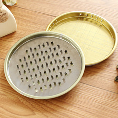 Large Stainless Steel Sawtooth Mosquito Coil Stand Fireproof Mosquito Coil Tray Mosquito Coil Holder Mosquito Coil Box Ash Receiving Tray Bottom