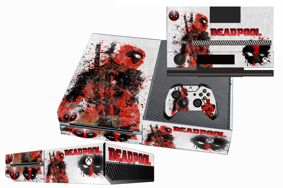 Xbox una película inconsútil Pegatinas personalizadas en stock piel pegatina estera