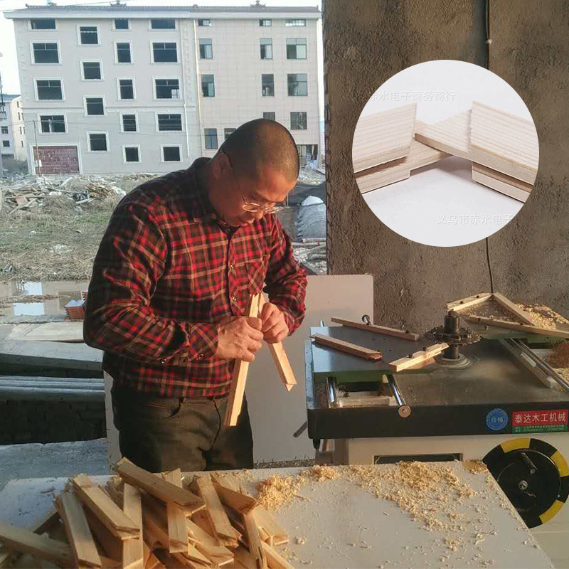 Solid wood frame strip diy combination frame frameless Tenon strip inner frame non-canvas frame factory direct wholesale