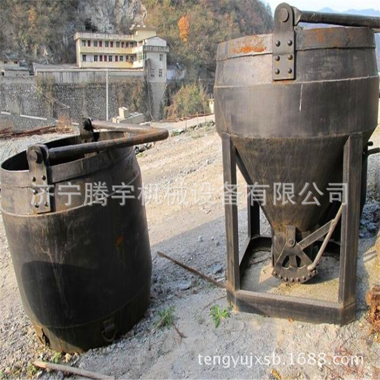 TD—1.5底卸式吊桶 矿用吊桶  矿用提升吊桶施工