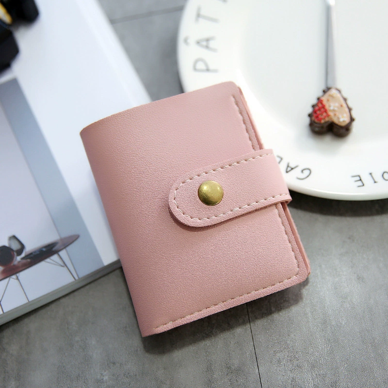 Классический bi-fold кошелек, держатель для карт, обшивка из PU кожи, британский стиль, несколько цветов