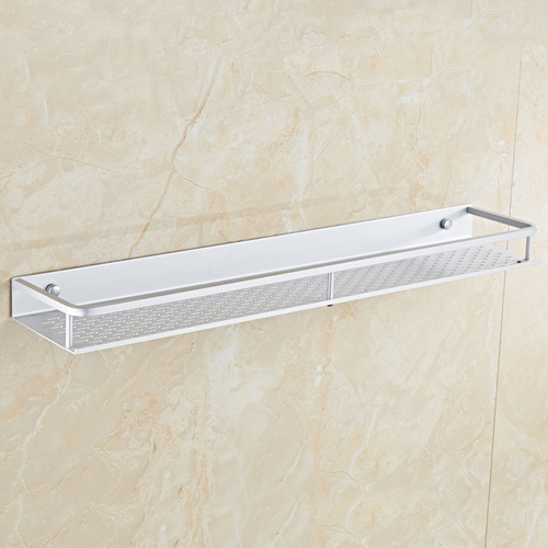 Bathroom storage rack, bathroom wall hanging dressing table, bathroom storage and organization, bathroom tray, space aluminum storage rack