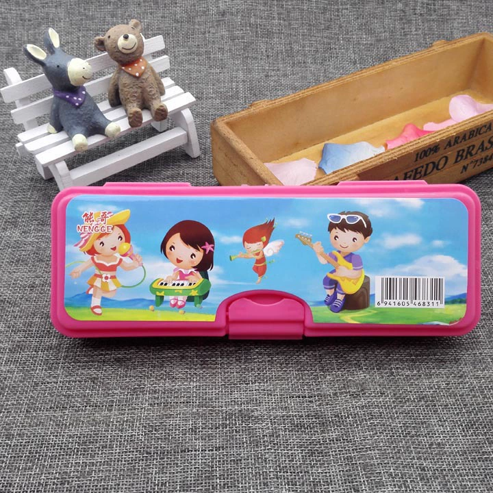 Plastic pencil case for elementary school students for men and women, wholesale