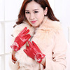 Demi-season polyurethane cute keep warm gloves, wholesale