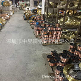 厂家批发紫铜小棒 0.05-5mm C1100紫铜圆棒 紫铜细棒调直切断