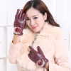 Demi-season polyurethane cute keep warm gloves, wholesale