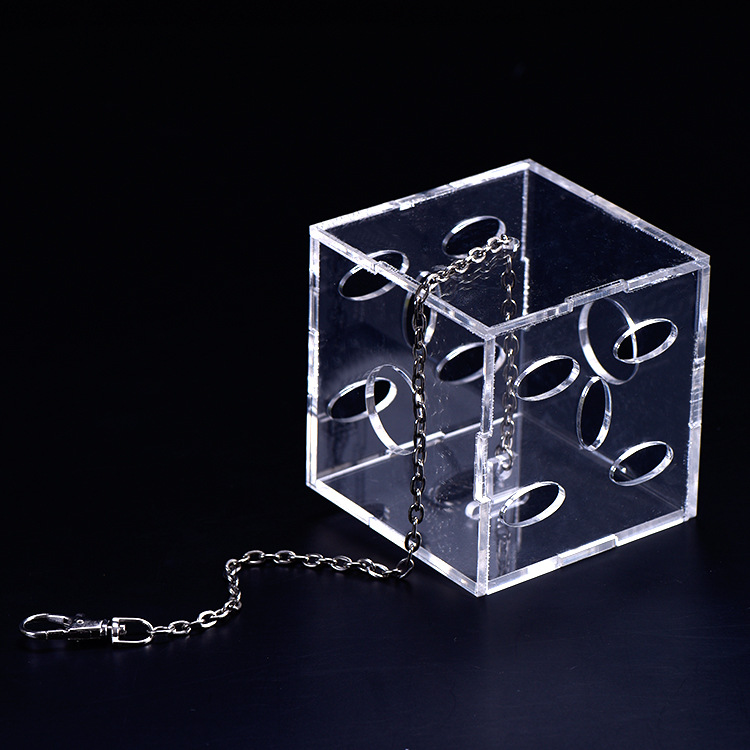 新款批发亚克力鸟笼定 做便携外出透明鸟笼 爬行动物养殖工具