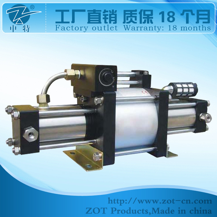 【厂家供应】ZOTB双头一级气体增压泵 空气增压泵 气体增压阀