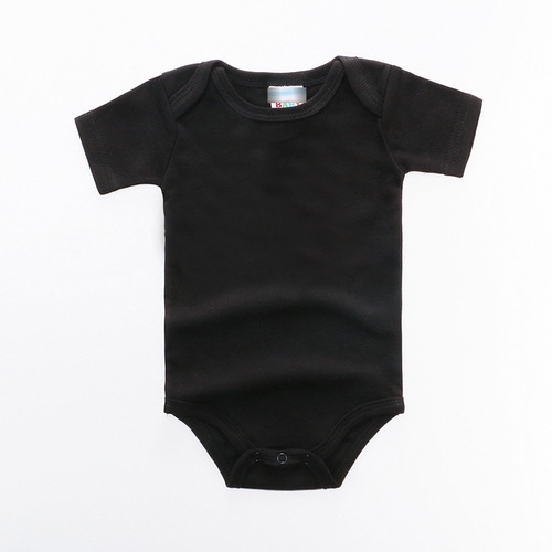 Foreign trade romper baby clothes newborn jumpsuit baby jumpsuit bag fart clothing summer short-sleeved solid color khaki