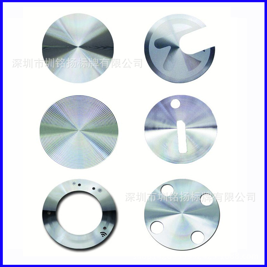 金属标牌 CD氧化阳极丝印耳机贴片 印刷凸字高尔夫球杆铭牌批发