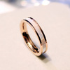 Classic universal ring stainless steel, fashionable accessory, Korean style, wholesale