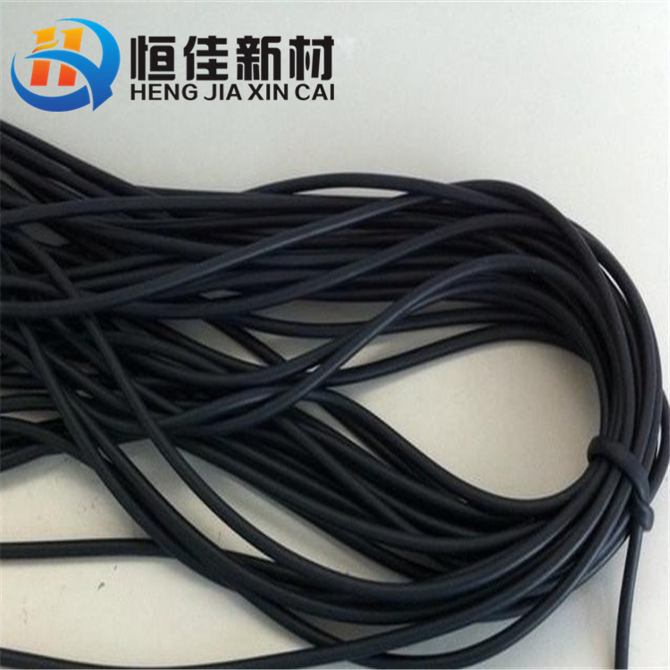 恒佳直销气相胶导电硅胶管防静电硅胶管铂金硫化黑色导电软管