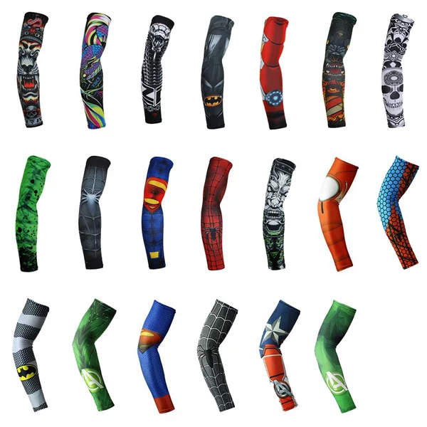 Ice Silk Sunscreen Sleeves for Men and Women, Outdoor Fishing, Mountaineering, Cycling, Motorcycle, Mountain Bike, Anti-Uv Arm Guards