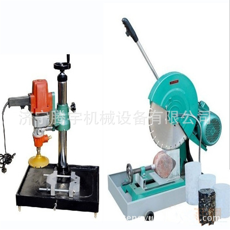 腾宇牌HQP-150A混凝土芯样切割机公路检测砼样切割机多少钱一台图