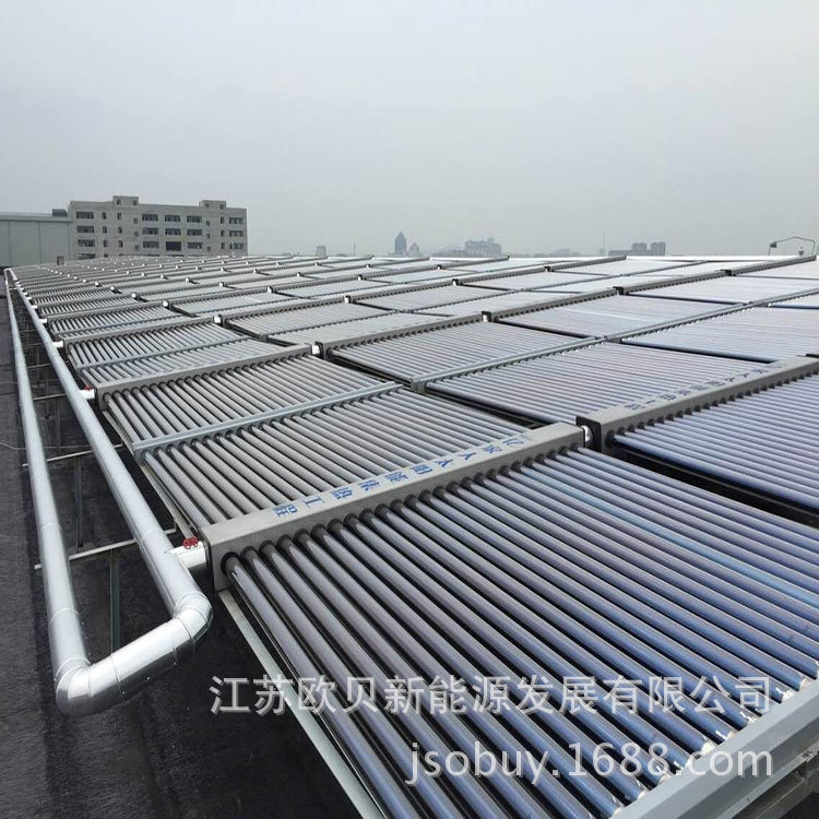 2真空管太阳能集热器 太阳能大型工程集热器 工程太阳能集热器