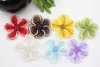 Korean version of colored little flower home textile headgear crafts decorative accessories multi -pearl five petals