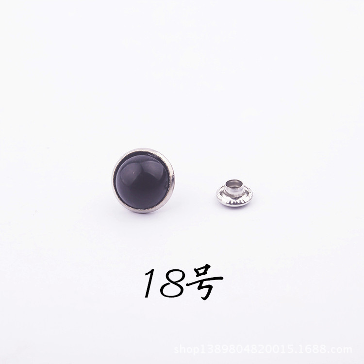 DIY accesorios de joyería de cuero imitación turquesa remache pulsera joyería accesorios remache cinturón accesorios remache 8mm