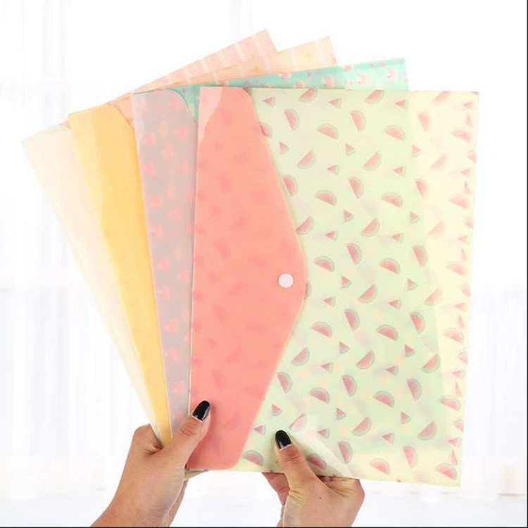 Южная Корея канцелярские файл сумка милый мультфильм цветочный pp информация Сумка Простой студенческий приз тест бумажный мешок напечатанный логотип сумка