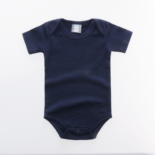 Foreign trade romper baby clothes newborn jumpsuit baby jumpsuit bag fart clothing summer short-sleeved solid color khaki