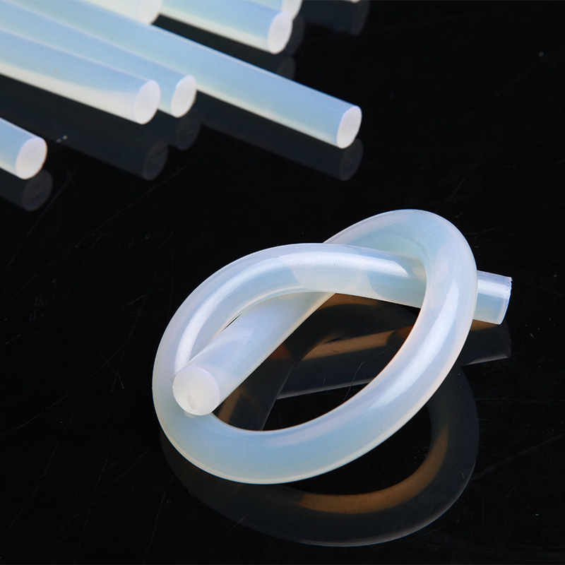 高粘透明热熔胶棒批发eva热熔胶7mm11mm热熔胶棒不拉丝手工胶棒