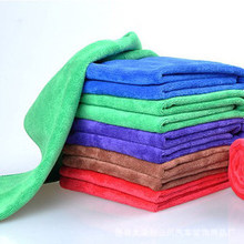 加厚400克清洁擦车巾擦玻璃磨毛洁面巾干发巾礼品巾可做私人LOGO
