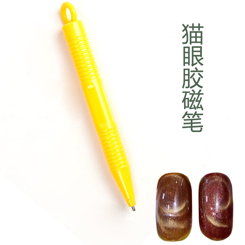 Nuevas herramientas de Uñas gel ojo de gato pluma mágica especial imán trazo Rosa serpentina patrón de piedra pluma especial