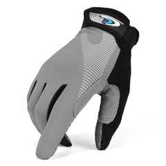 Summer Thin Unisex Ice Silk Cycling, Fitness, Workout, Hiking, Outdoor Training, Tactical Non-Slip, Breathable, Full-Finger Gloves