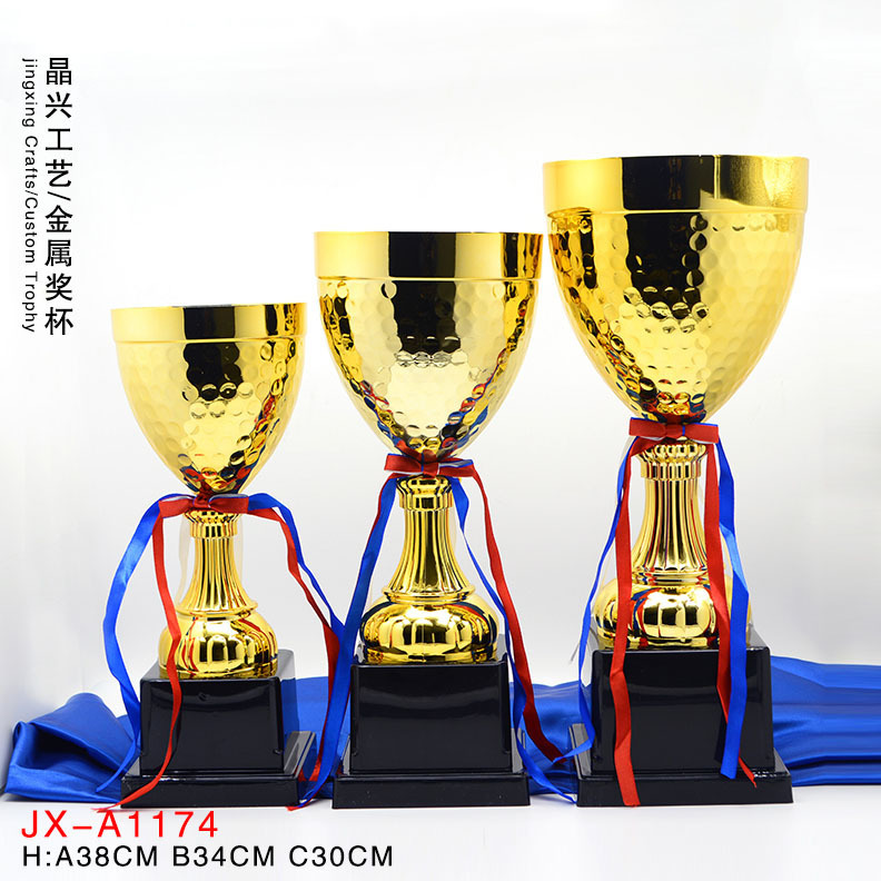 Junior Martial Arts Routine Championship 1~10 Famous Full Metal Trophy Large, Medium and Small Trophy Gifts Guangzhou Manufacturer