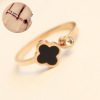 Classic universal ring stainless steel, fashionable accessory, Korean style, wholesale