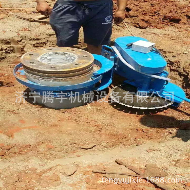 卡箍式切桩机厂价 好用的空心切桩机哪里效率高的截桩机图