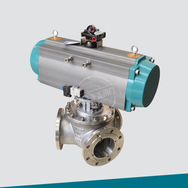 304气动Y型三通球阀（120度130度180度）150-Y120-P-3400TT