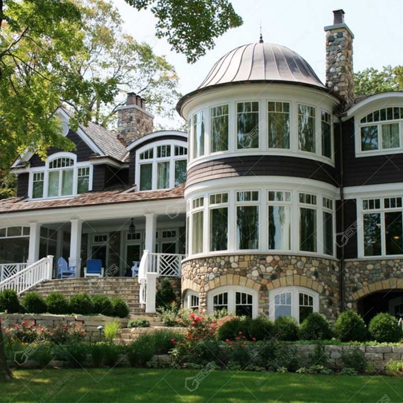 北京厂家加工金属屋面系统定 制别墅屋脊瓦多规格仿古屋顶瓦报价