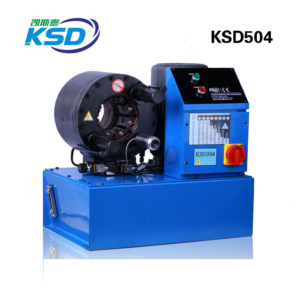 液压胶管扣压机 高压油管 胶管接头压管机 6-51mm全自动压管机