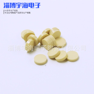 Factory Production and Supply Pzt-51, 10.62×2.65 White Tablets, Piezoelectric Ceramic White Tablets, Supports Various Sizes