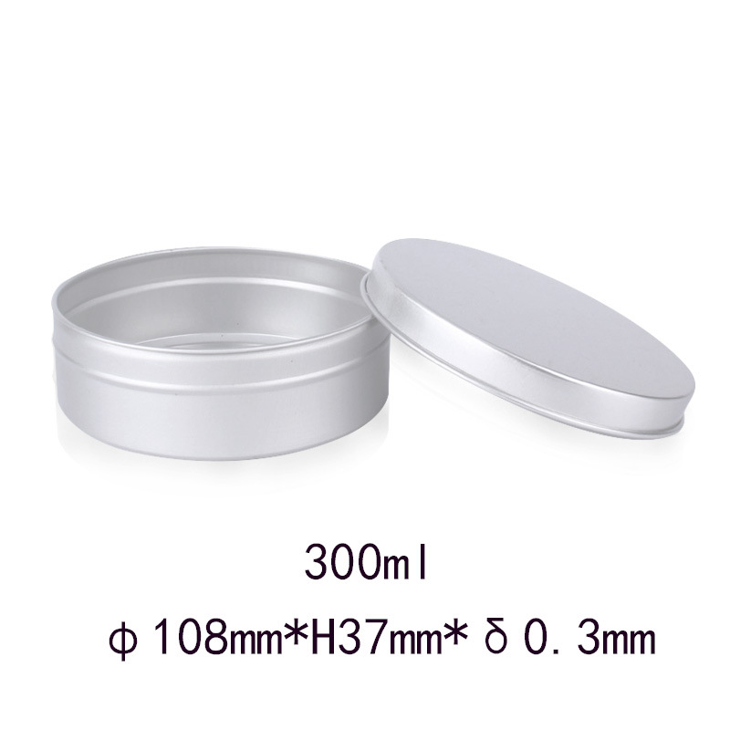 300ml铝盒300g克108*37mm铝罐 化妆品茶叶药片膏体发蜡马油铝瓶