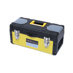 Source factory goods Plastic iron hardware tool box Multifunctional repair storage box Portable vehicle tool box