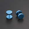 Fashionable earrings stainless steel suitable for men and women, European style, simple and elegant design, wholesale