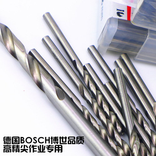 BOSCH Bosch Twist Drill Straight Shank High-Speed Steel Twist Drill Fully Ground Drill Bit 1-16mm