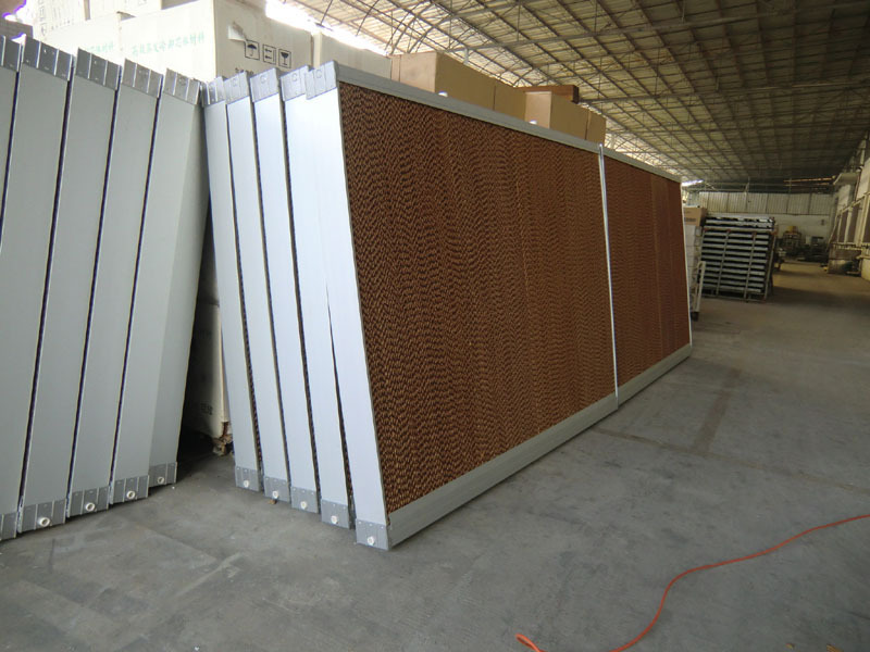 水帘降温设备湿帘冷风机降温水帘佛山厂房通风包边降温水帘