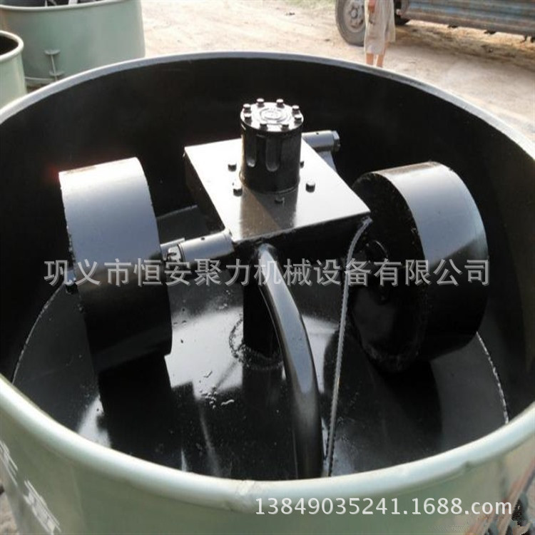 加厚型平口搅拌机 平口辊式轮碾搅拌机设备 小型轮碾机