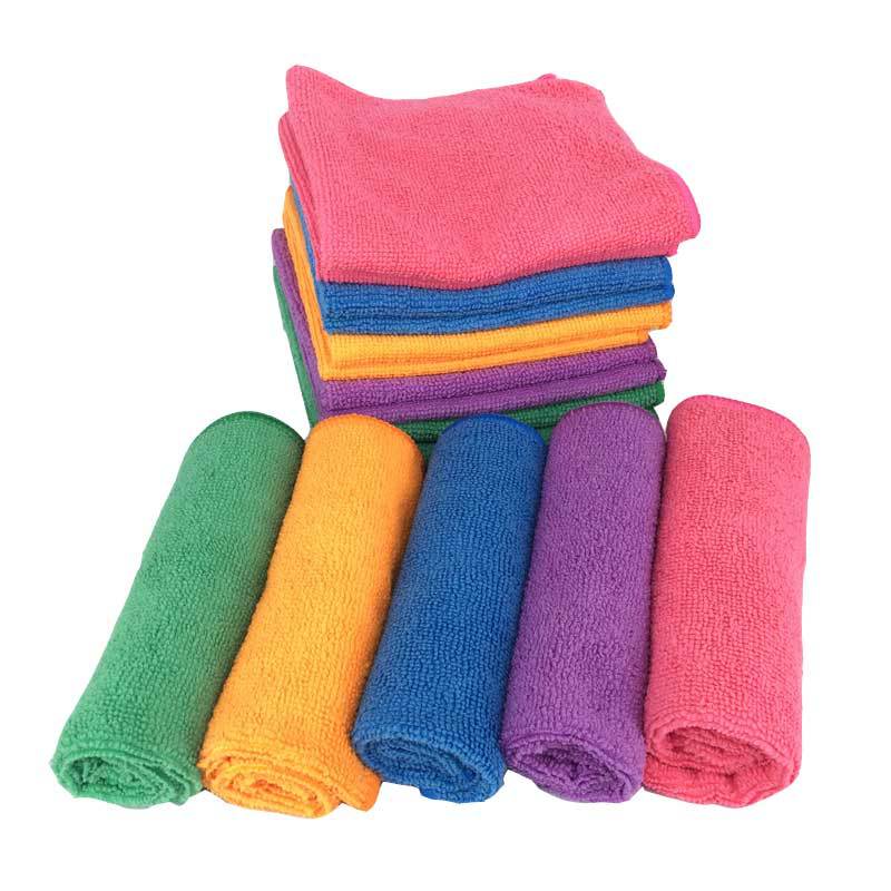 Toalla de microfibra 30x30 Toalla de regalo engrosada absorbente toalla cuadrada pequeña toallita mantel