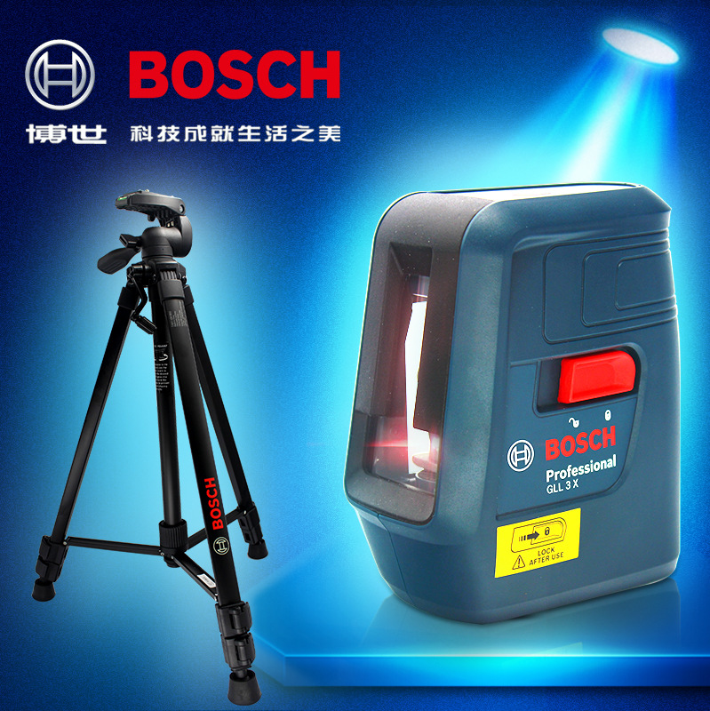 Nivel láser Bosch GLL3-60XG GLL50G GLL50-15XG GCL2-15G instrumento de marcado láser