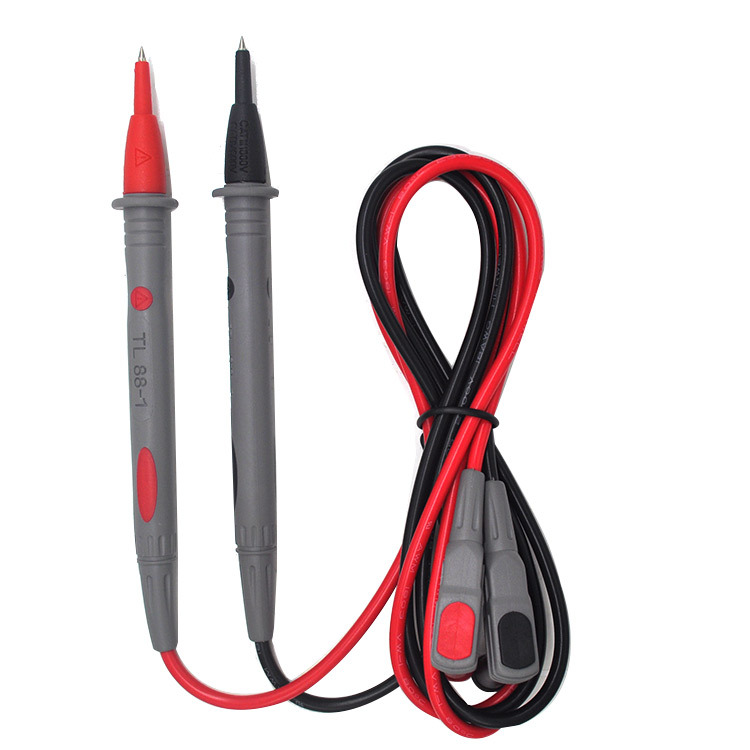 厂家直销万用表表笔高精度通用4mm香蕉插孔双注塑大电流测试探针