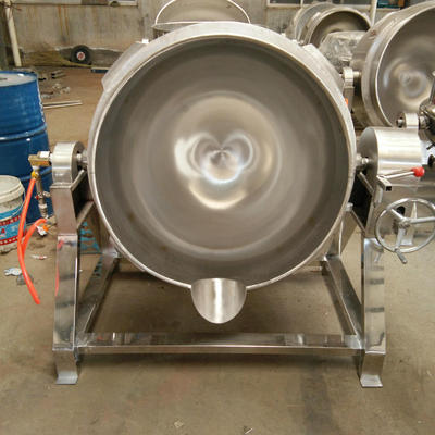 自动加热熬糖夹层锅  可倾式蒸煮锅  微电脑控制电加热夹层锅|ms