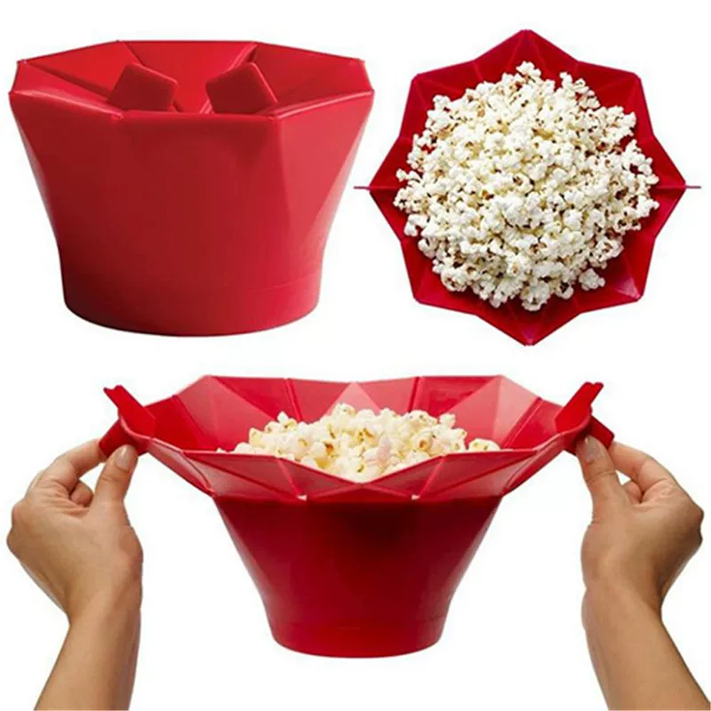 Creative DIY popcorn making artifact microwave popcorn maker popcorn bucket popcorn bowl ceramic