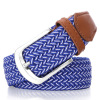 Woven elastic universal belt suitable for men and women for leisure