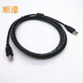 usb线厂家usb打印线 黑色1.5米方口打印机数据线打印线usb2.0线